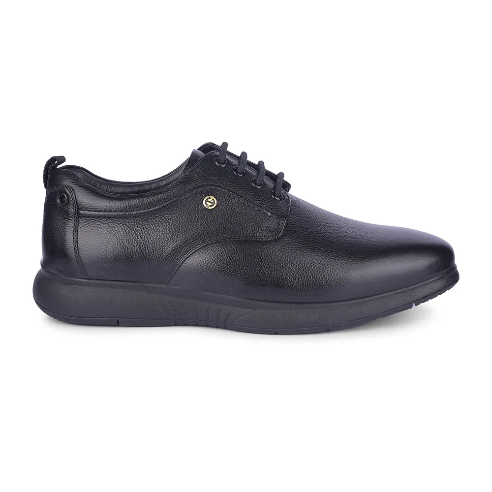 Causal Dress Shoes Healers By Liberty Mens OSL-42 Black Formal Lacing Shoes