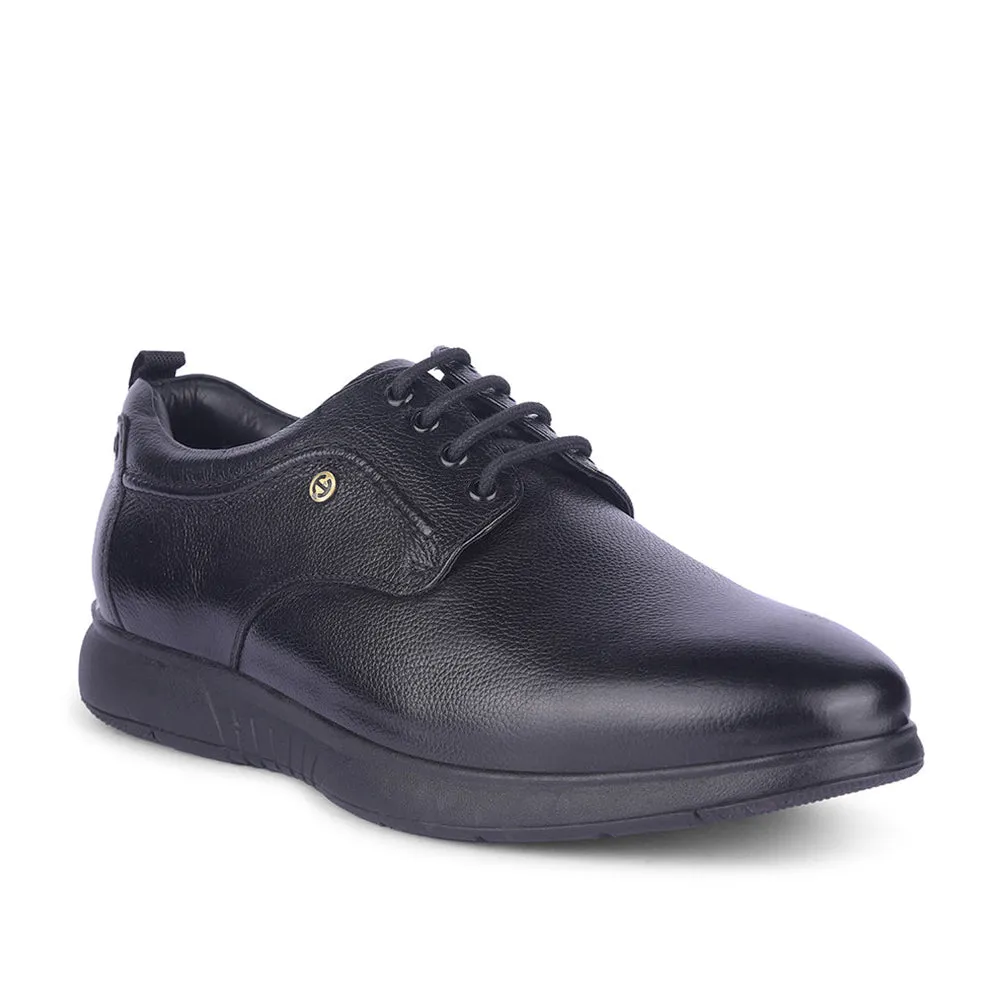 Healers By Liberty Mens OSL-42 Black Formal Lacing Shoes Skater Dress And Shoes