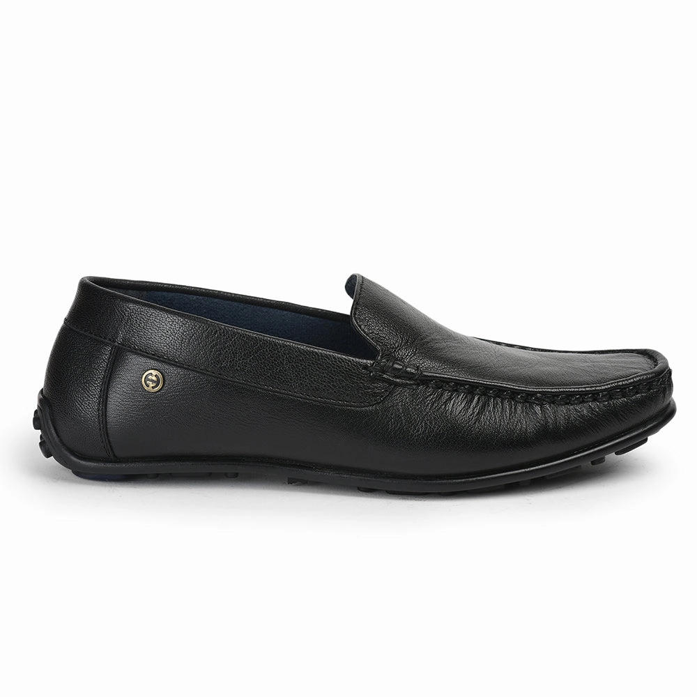 Gucci Loafers Velvet Healers By Liberty Men JPL-275 Black Casual Non lacing Loafers Shoes