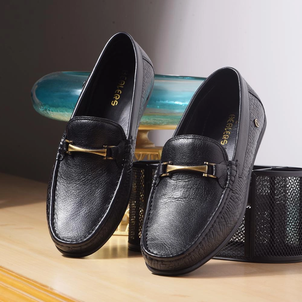 Healers By Liberty Mens OSL-49 Black Formal Loafers Allen.edmonds Loafers