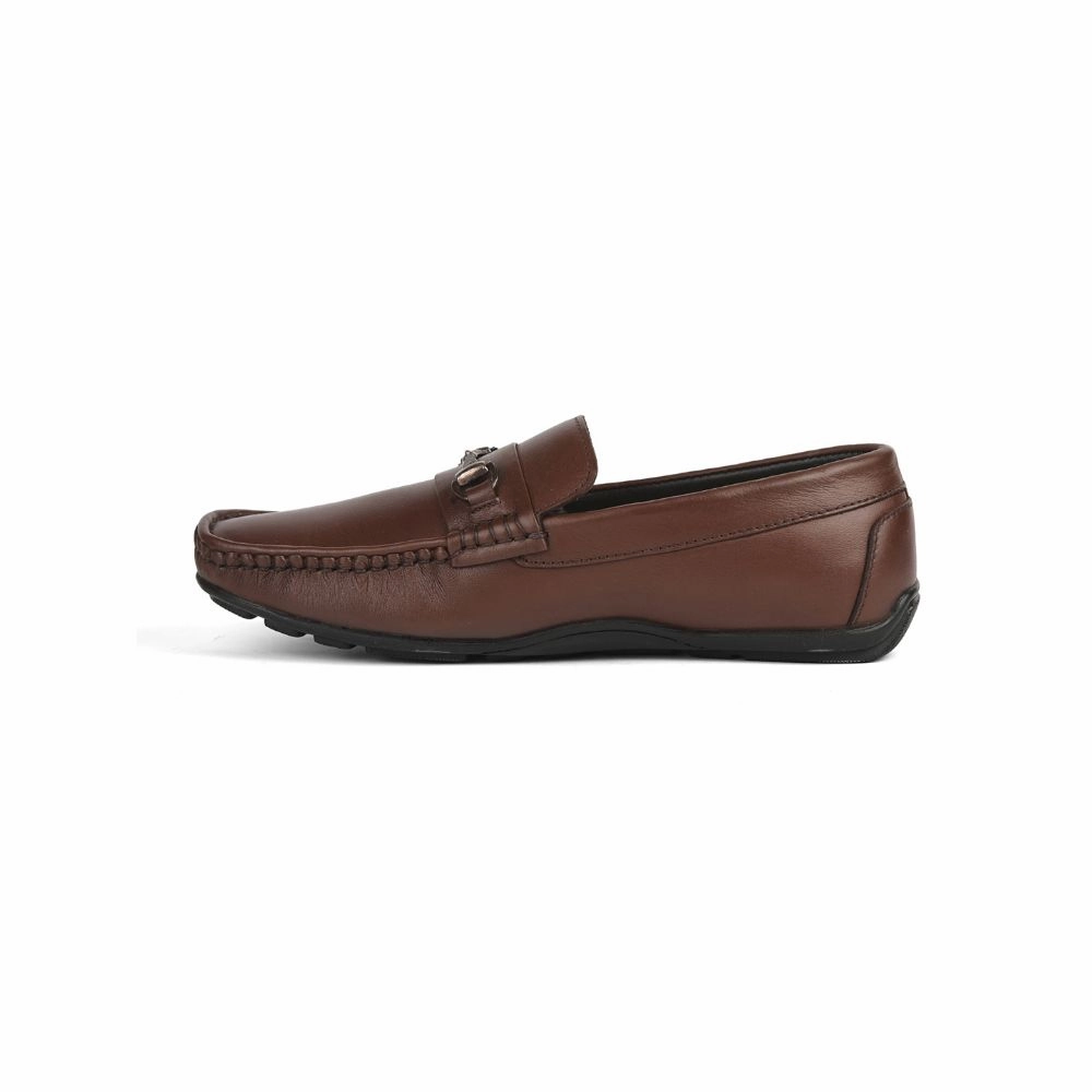 Loafers With A Buckle Healers Casual Cherry Non lacing Loafers For Men JPL-253 By Liberty