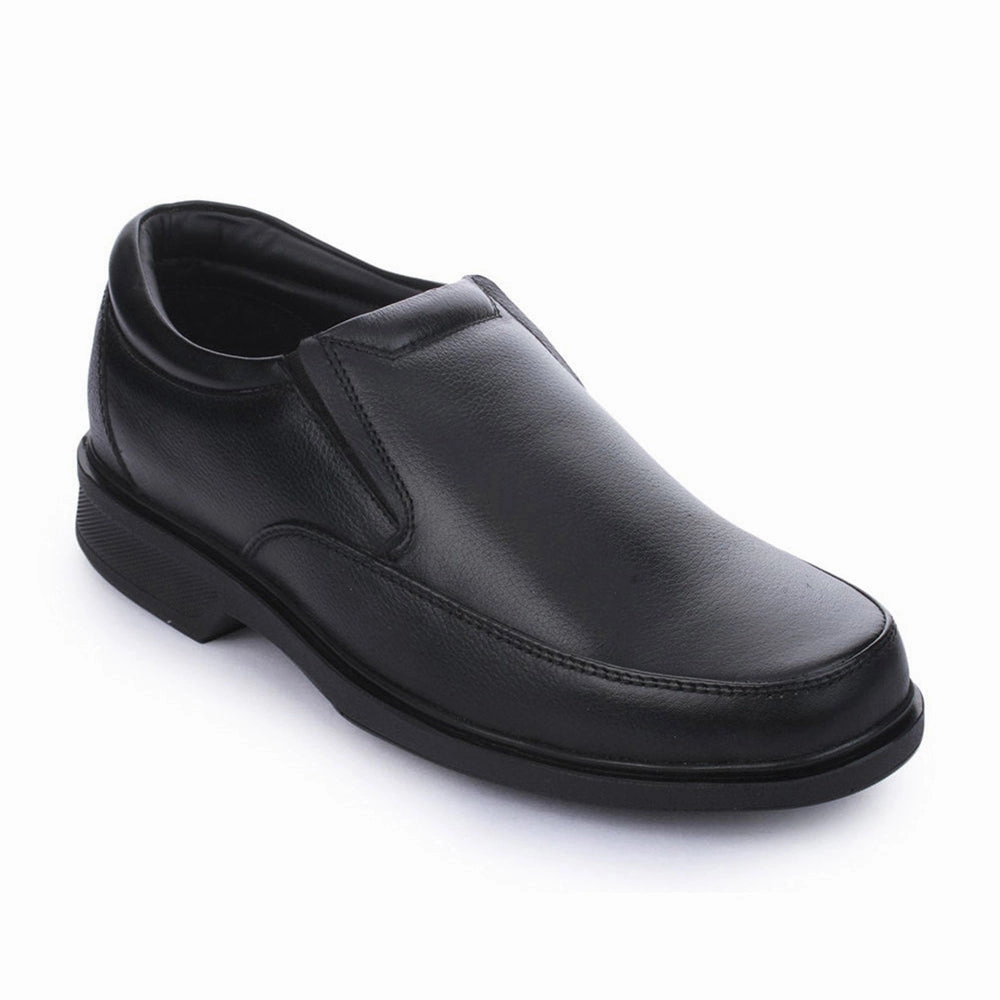 Healers Formal (Black) Slip-On Loafers Shoes For Men FL-1413 By Liberty Loafers And Trousers