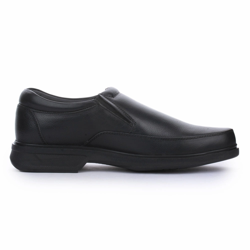 Healers Formal (Black) Slip-On Loafers Shoes For Men FL-1413 By Liberty Loafers Size 12