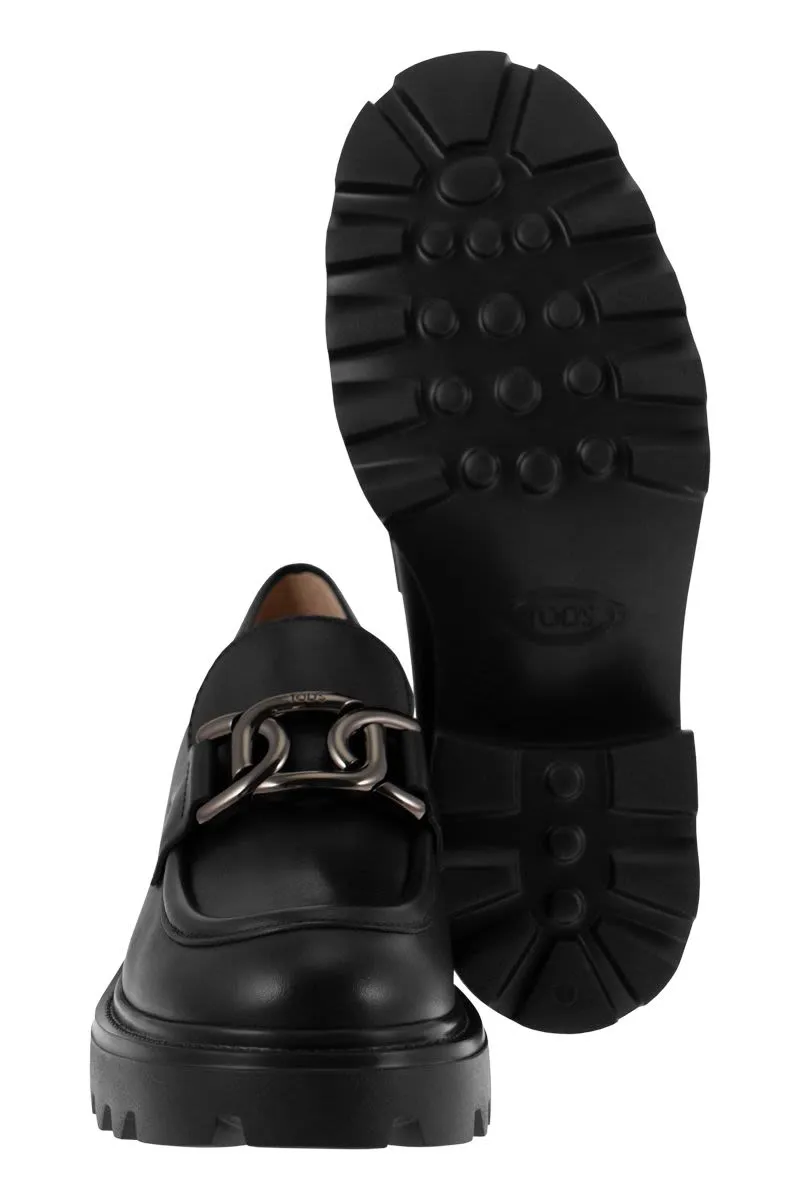 Loafers Casual Outfit HIGH LEATHER LOAFER