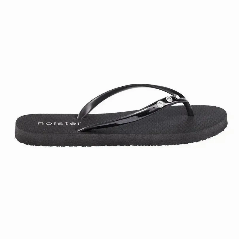 Holster Holiday Flip Flops - Black