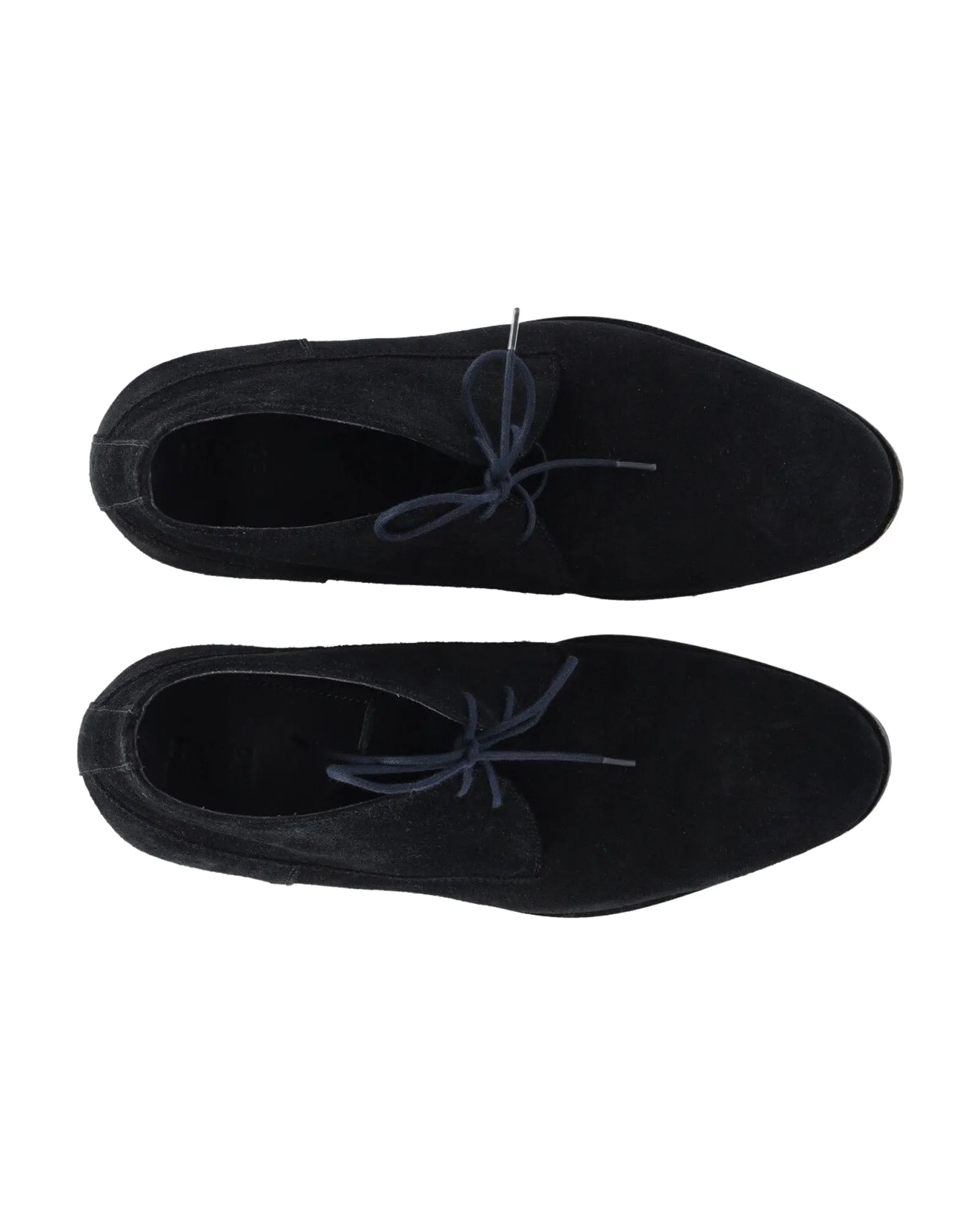 Hugo Boss Desert Lace-Up Ankle Boots in Black Suede