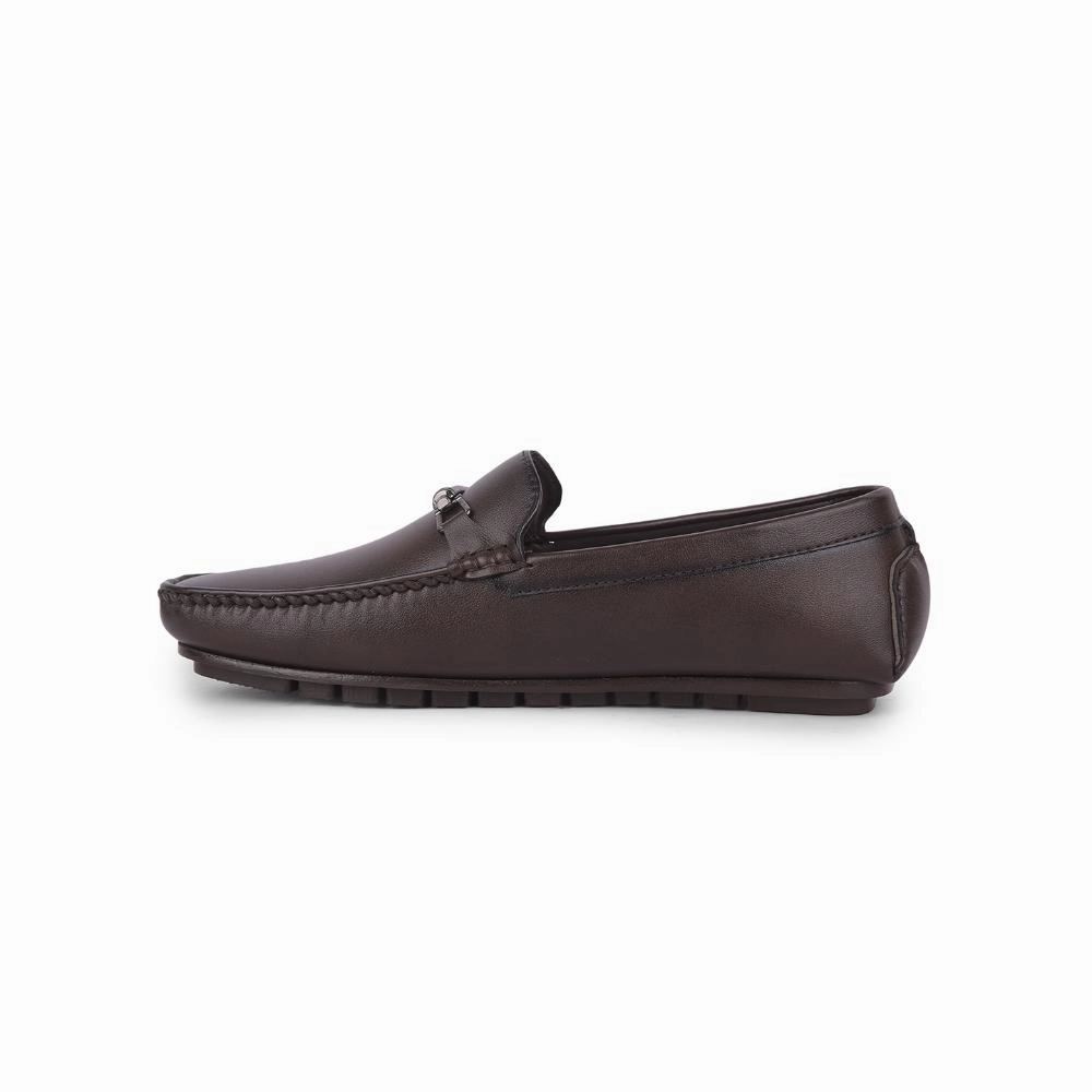 Fortune By Liberty Mens VCL-107 Brown  Formal Loafers Soloviere Loafers