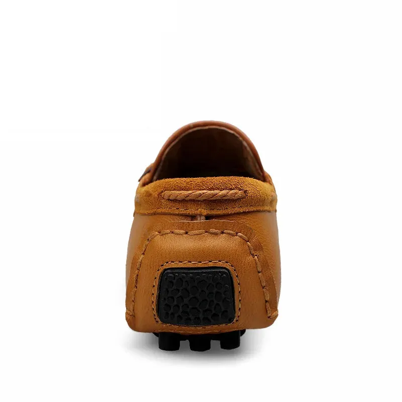 Horsebit Loafers Suede Accept OEM in Ready Stock Handmade Pure Real Genuine Leather Breathable 4 Season Men Dress Business Loafers