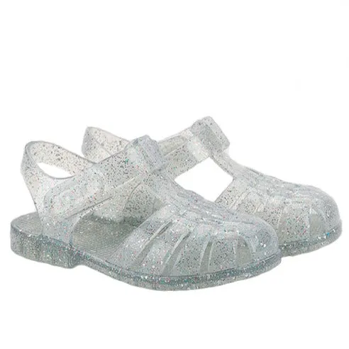 Like Sandals Igor 10329-386 Clasica Cristal Sandals, Tr.Transparente Multi Glitter