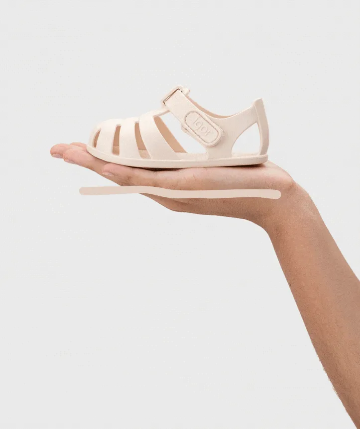 Igor Boy's And Girl's Nemo Solid Sandals - Marfil Sandals Ugg