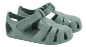 Igor Boy's and Girl's Nemo Solid Sandals, Nuevo Verde Fashionable Sandals For Bunions