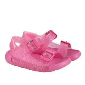 Sandals Aruba Igor Girl's Maui MC Glitter Sandals, Fucsia Glitter