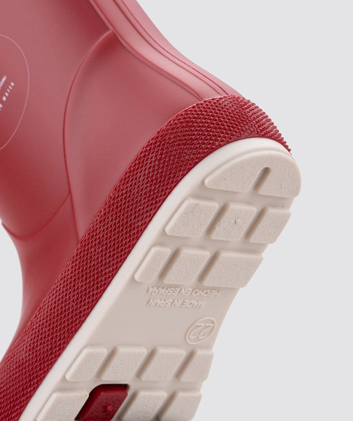 Boa Snowboarding Boots Igor Yogi Nautico Barefoot Rain Boots, Rojo