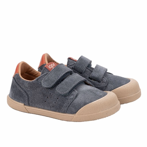 Igor Boy's and Girl's Tennis Suede Shoes - Gris Az Comfy Sneakers For Work