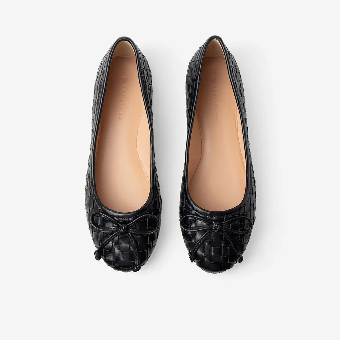 Flat Hard Sole Shoes Giada Woven Flats