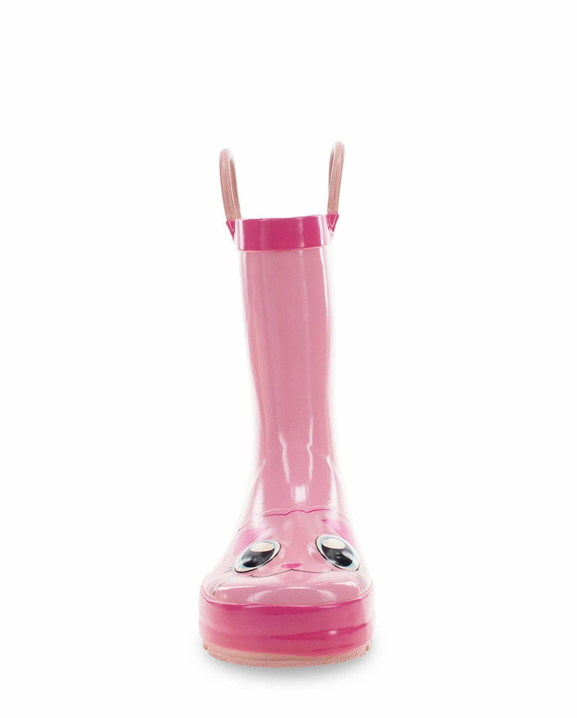Kids Khloe Cat Rain Boot - Pink Chelsea Boots With Suit