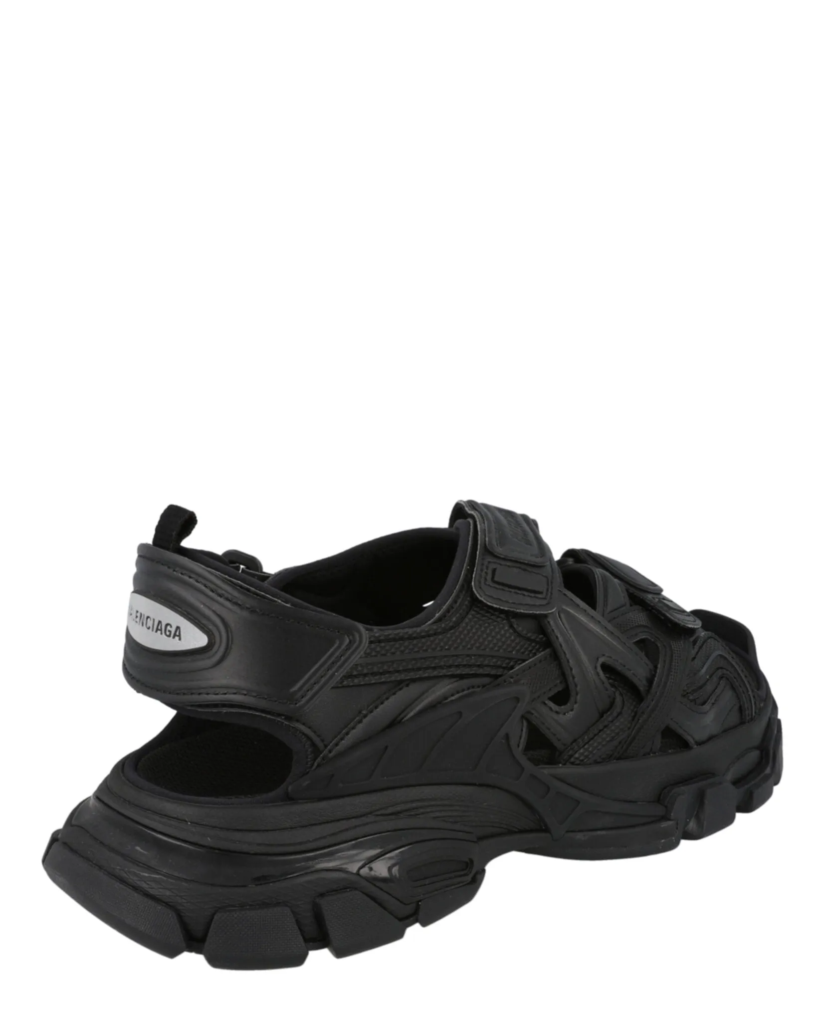 balenciaga Track Monocolor Sandals Mens 617542W-2CC1-1000 Sandals Size 5