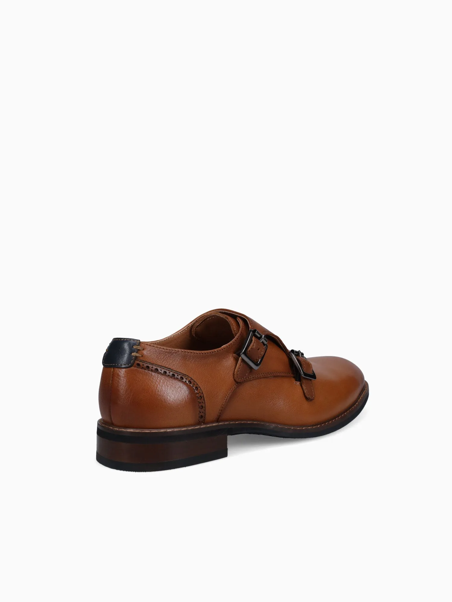 Jude Jp13104 Tan Tumb Leather Hunter Rubber Loafers