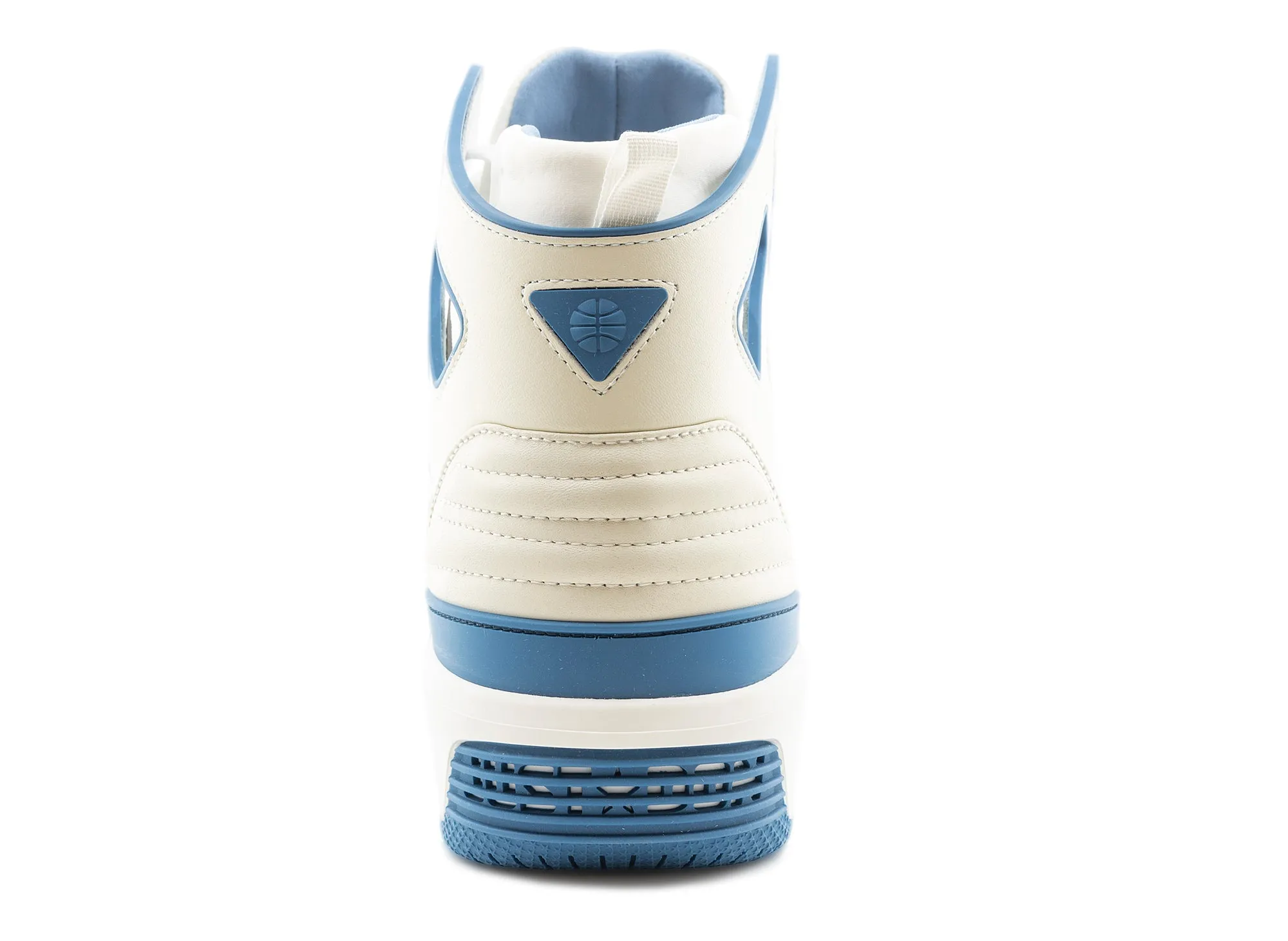 Just Don Basketball Courtside Hi 'White Teal' Triple Basketball Shoes