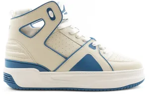 Just Don Basketball Courtside Hi 'White Teal' Sleek Basketball Shoes