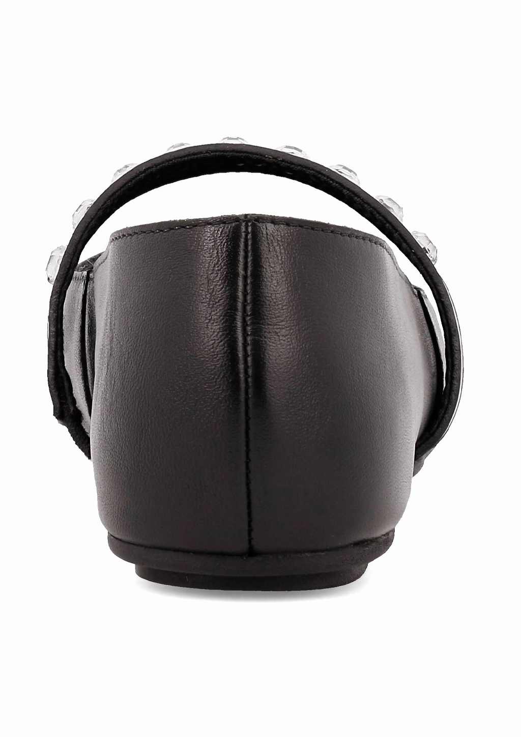 KAROLIN - BLACK Gravel Flat Shoes