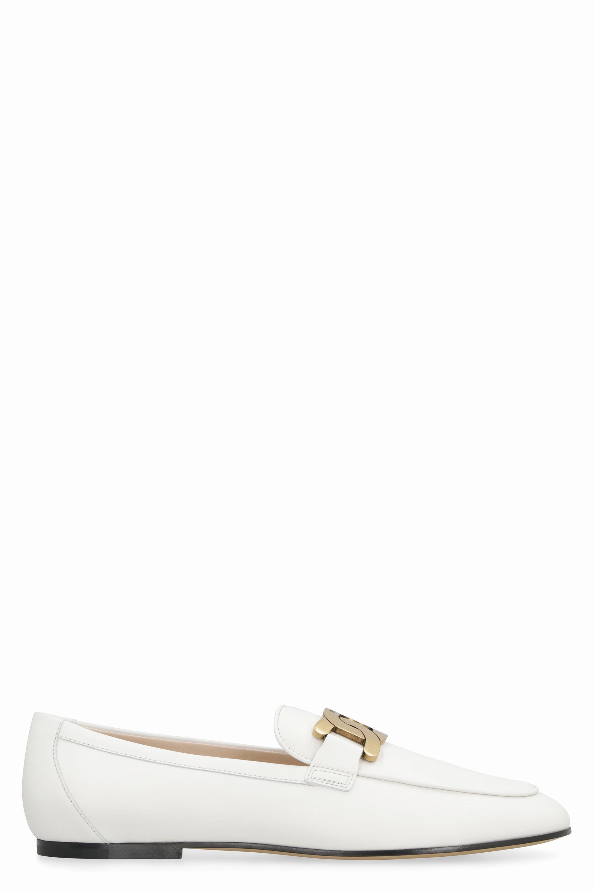 Chocolate Flow Heeled Loafers KATE LEATHER LOAFERS