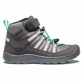 Keen Boy's Hikeport II Sport Waterproof Boot Black/Irish Green (Sizes 9-13) Brown Boots Steve Madden