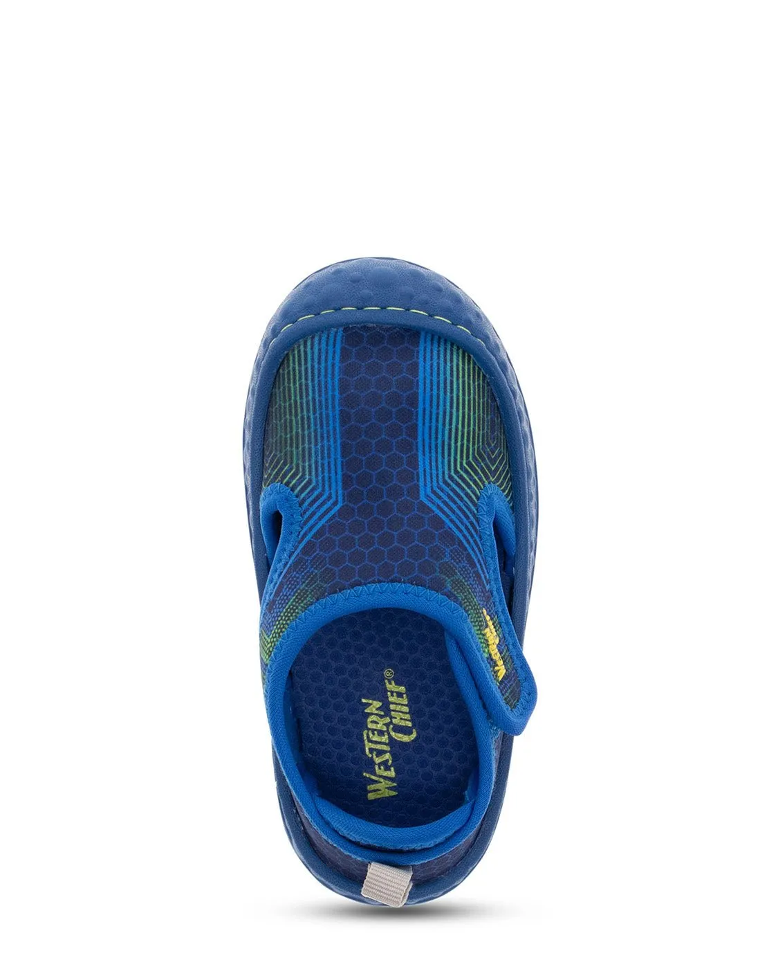 Kids Discover Sandal - Blue Oofos Sandals Nearby