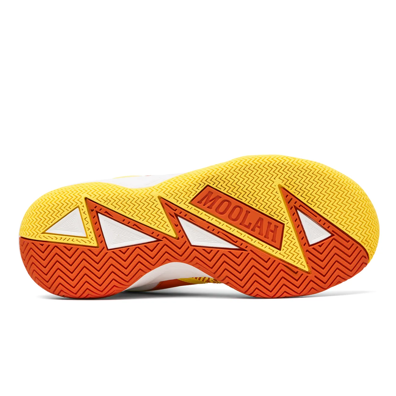 Dance Training Shoes KIDS PRESS BREAK - YELLOW FADE / BURNT ORANGE / WHITE