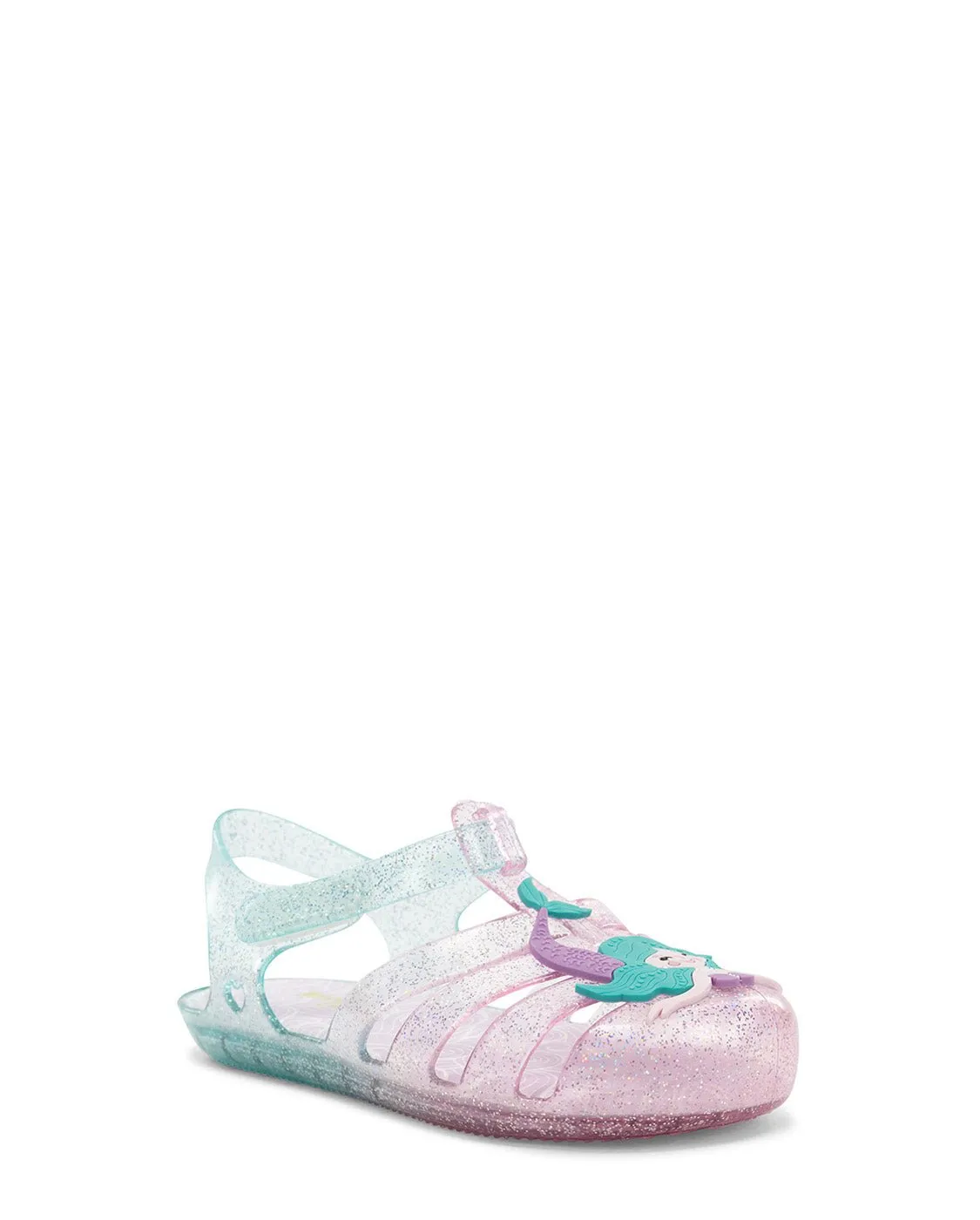 Bzees Sandals Kids Wonder Everglitter Mermaid Lighted Sandal - Multi