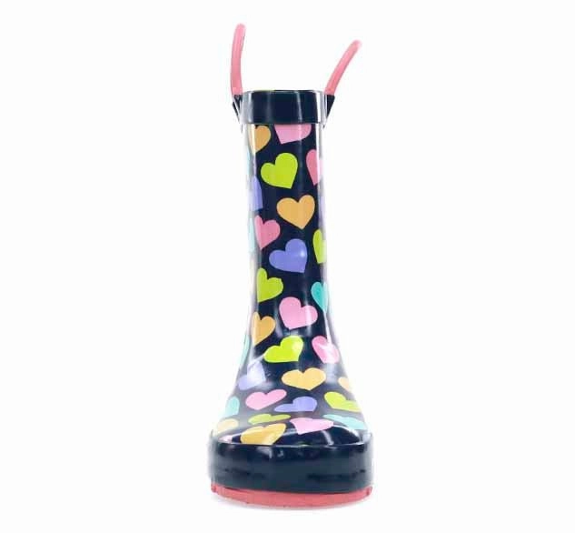 Gore Tex Dress Boots Kids Happy Hearts Rain Boot - Multi
