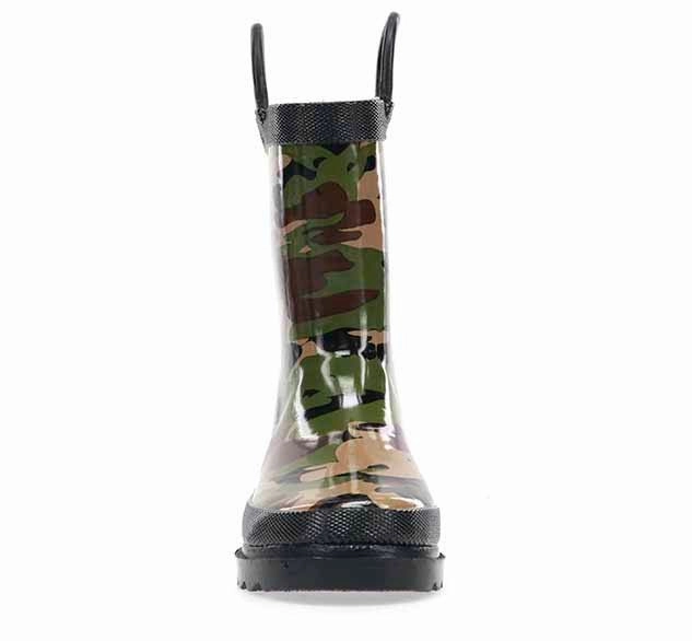 Kids Rain Boot - Camo Ankle Winter Boots