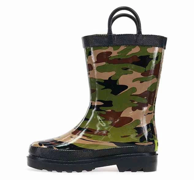 Kids Rain Boot - Camo Boots North Face