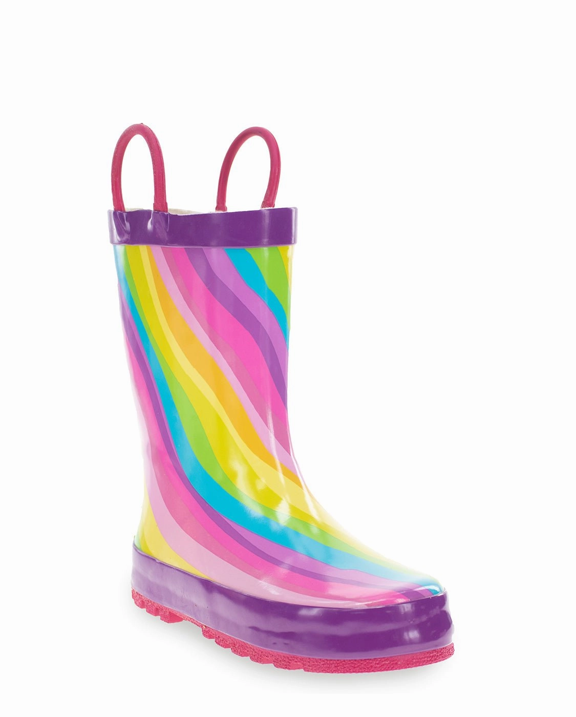 Boots That Are Trending Kids Rainbow Rain Boot - Multi