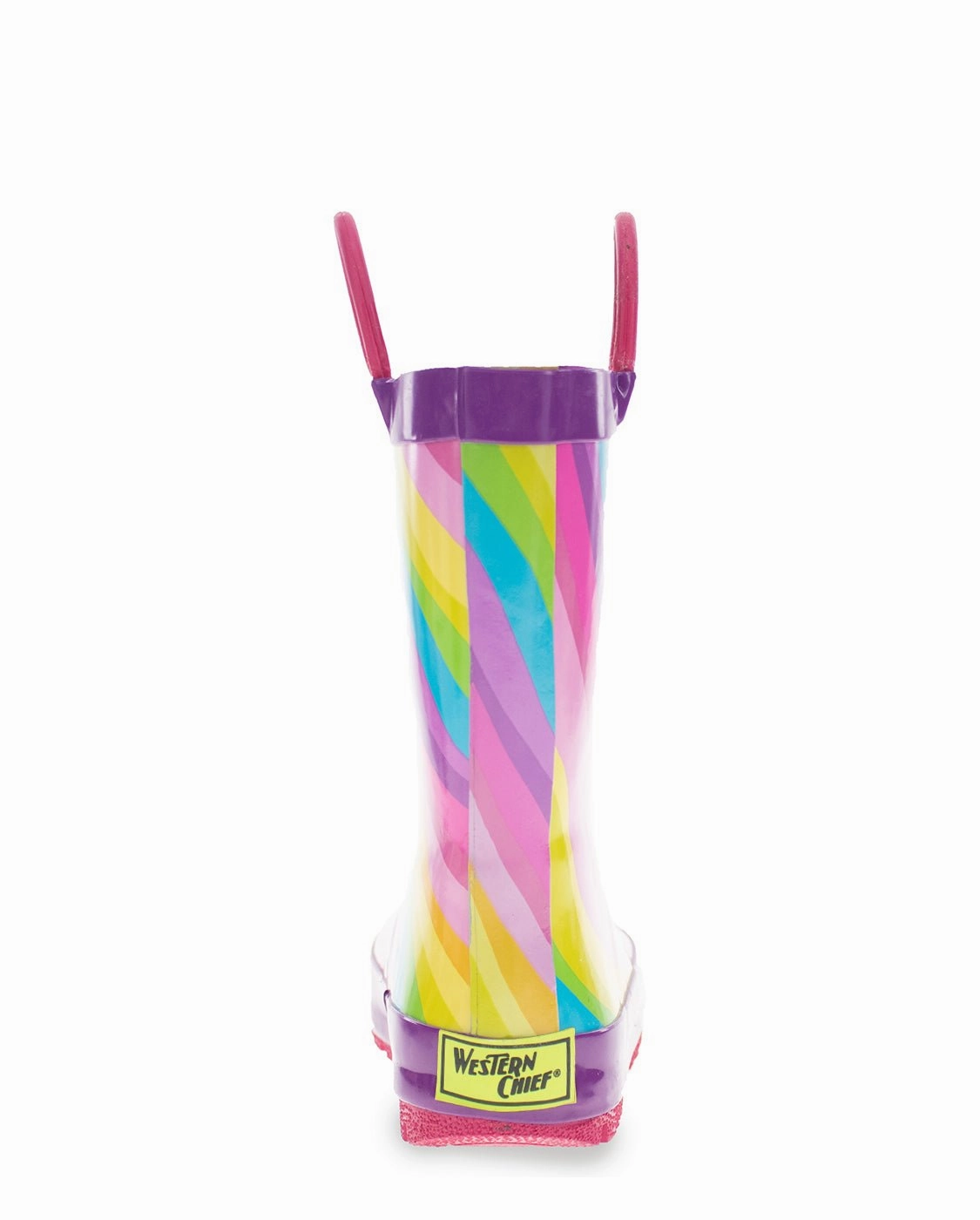 Kids Rainbow Rain Boot - Multi Heels Boots