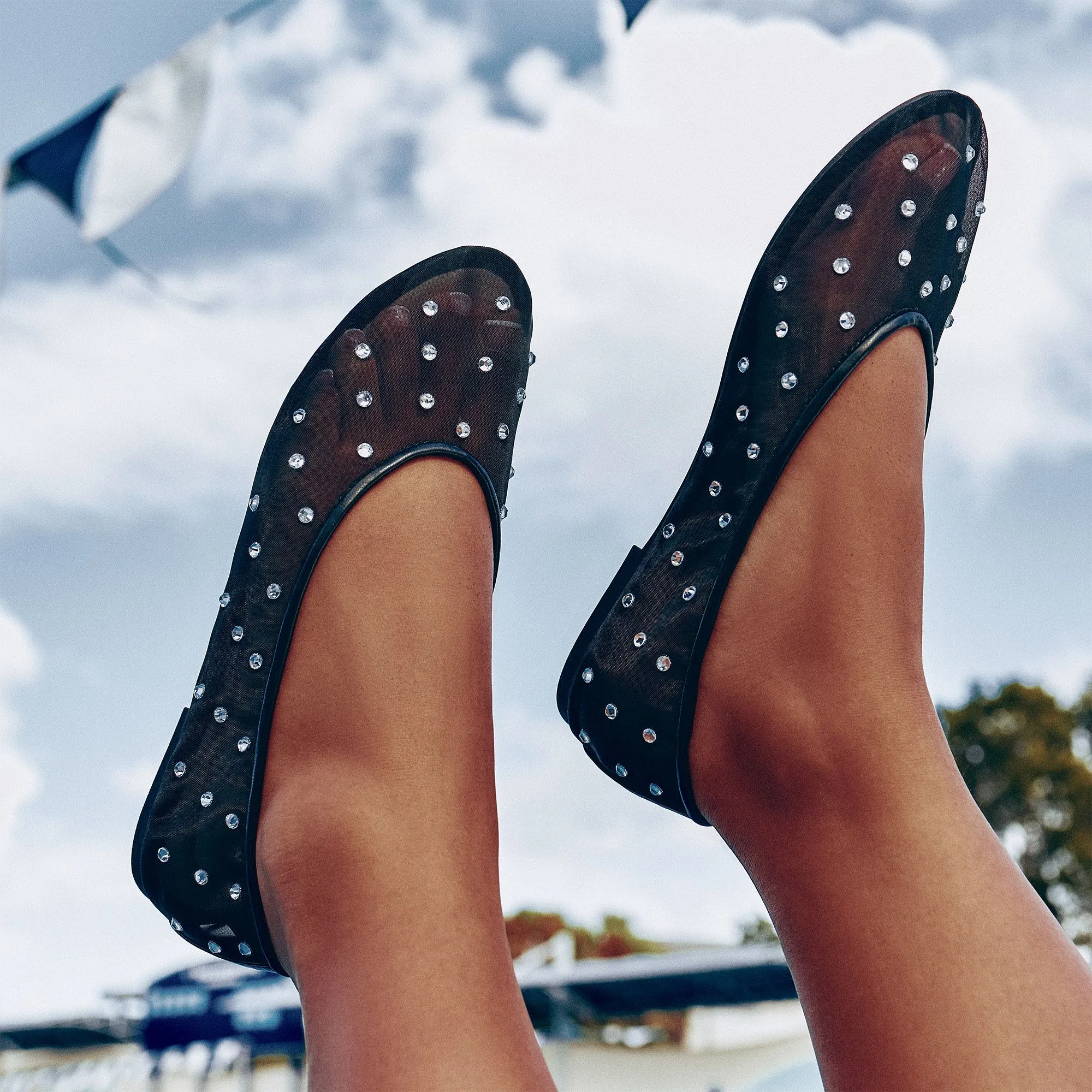 Kizzy Pointe Shoe Ballet Flats