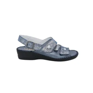 La Plume by Laurevan Women's Dusty Sandal - Navy Sandals For Couples Only