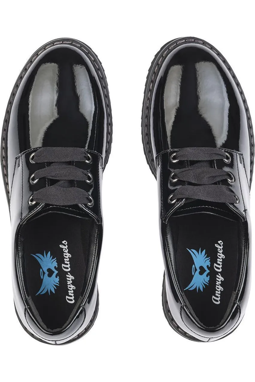 Start Rite Impact in Black Patent Gel Nimbus Running Shoe