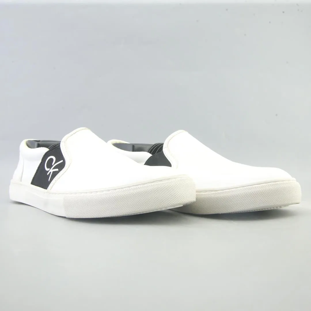 Slip On White Leather CALVIN KLEIN KCGAIA