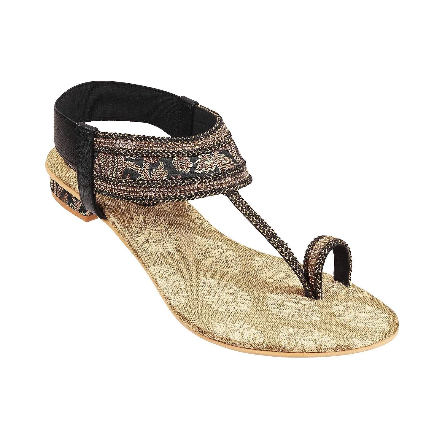 Lazera Ethnic Toe-Ring Sandals (1418) Kiwi Sandals