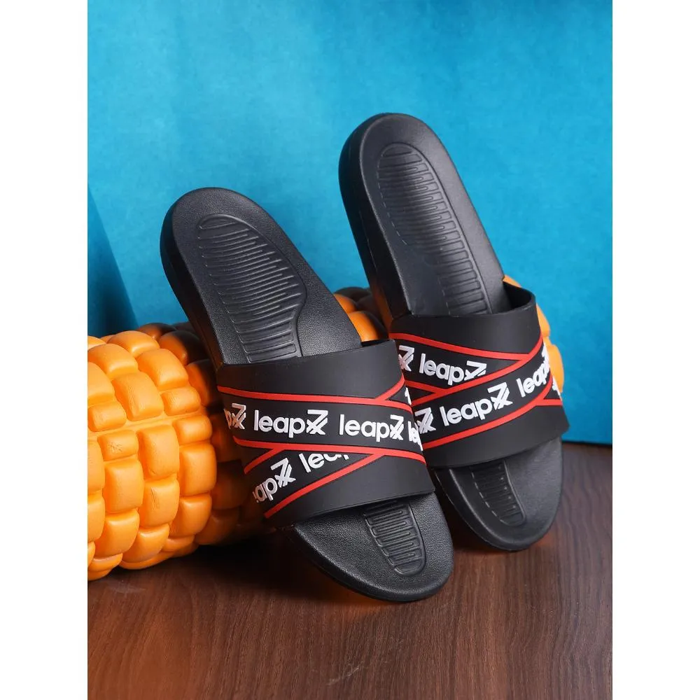 Swimming Sandals Leap7x By Liberty Mens OTTO Black Bin Slippers