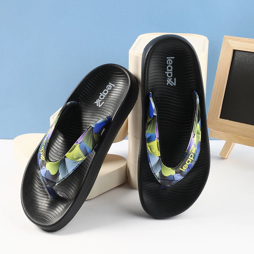 Nursing Shoes Slip On Leap7x Black Casual Flip-Flop For Women NITWALK-L3 By Liberty