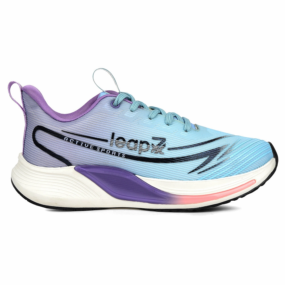 X Training Shoes Leap7x Blue Sports Lacing Running Shoes For Women LIBYA-1 By Liberty