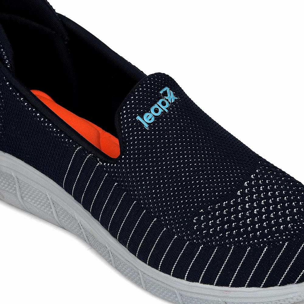 Tyr Cross Training Shoes Leap7x Navy Blue Sports Non Lacing Walking Shoes For Women GHD-8 By Liberty