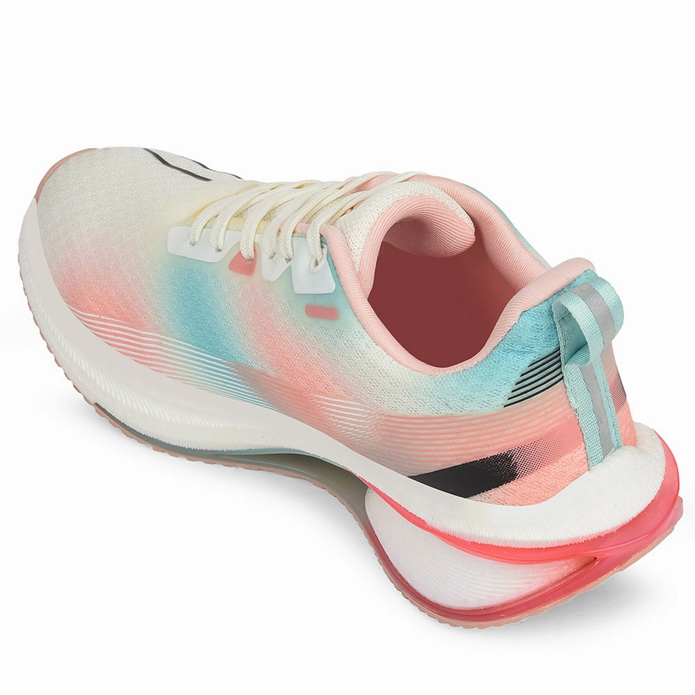 Adidas Alphabounce Trainer Shoes Leap7x Peach Sports Lacing Running Shoes For Women ARMENIA By Liberty