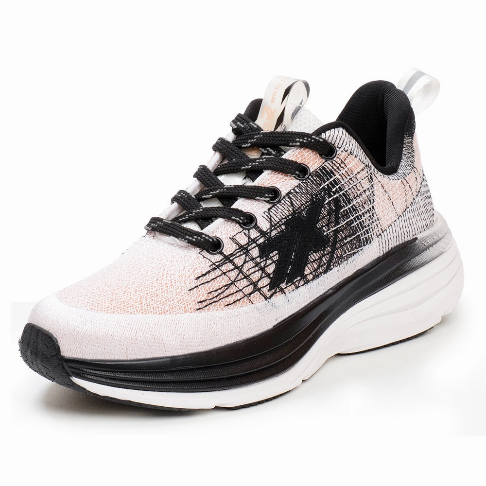 Best Rated Training Shoes Leap7x Peach Sports Lacing Running Shoes For Women WAVESTAR-4 By Liberty