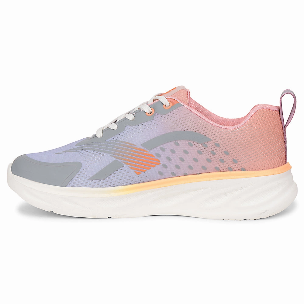 Leap7x Purple Sports Lacing Running Shoes For Women MITALI-1 By Liberty Best Cross Trainer Shoes For Wide Feet