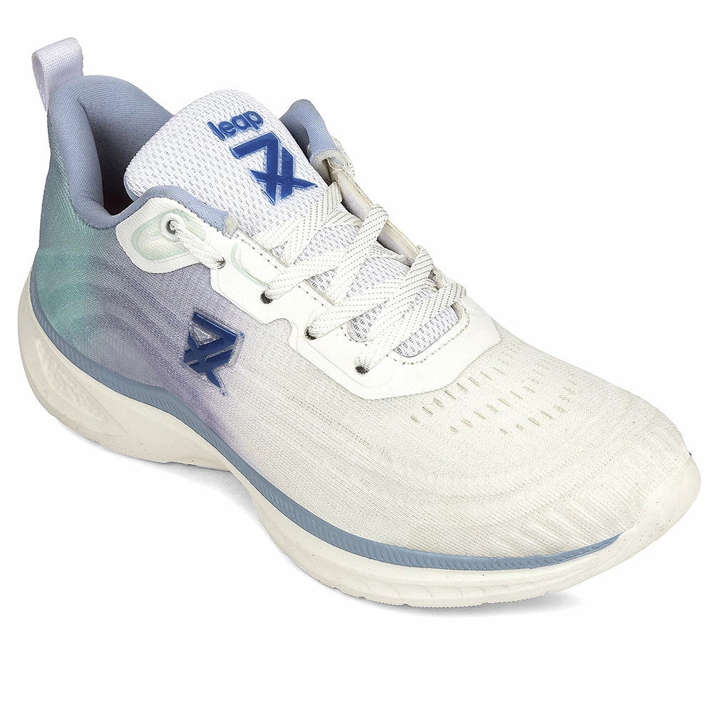 Trainer Shoes Leap7x Purple Sports Lacing Running Shoes For Women RWL-58 By Liberty