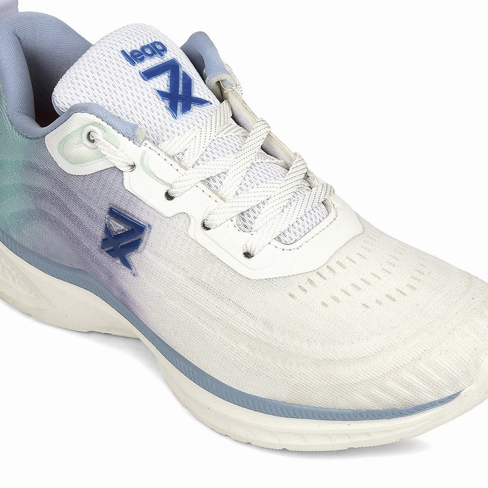 Leap7x Purple Sports Lacing Running Shoes For Women RWL-58 By Liberty Hylete Training Shoes