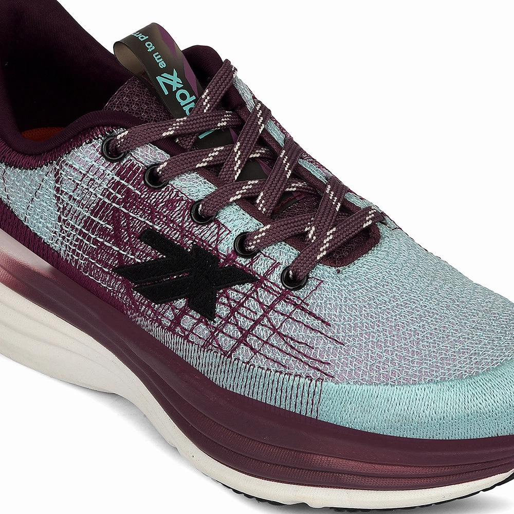 Best On Shoes For Weight Training Leap7x Purple Sports Lacing Running Shoes For Women WAVESTAR-4 By Liberty